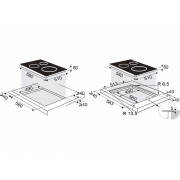 Варочная панель Brandt BPI1641UB индукционная