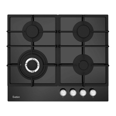 Варочная панель Evelux HEG 655 BG газовая Варочная панель Evelux HEG 655 BG газовая