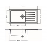 Мойка Longran Ultra ULS914.457 - 49 Сroma