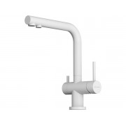 Смеситель Omoikiri Nagano-P-WH латунь/белый (4974054)