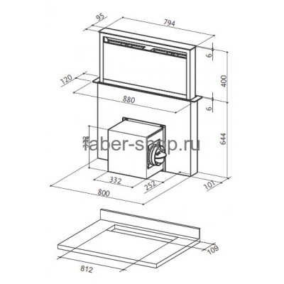 Вытяжка Faber FABULA EVO+ BK (340.0492.566) Вытяжка Faber FABULA EVO+ BK (340.0492.566)