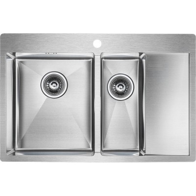 Мойка Paulmark Liga PM227851-BSL, брашированная нерж. сталь Мойка Paulmark Liga PM227851-BSL, брашированная нерж. сталь