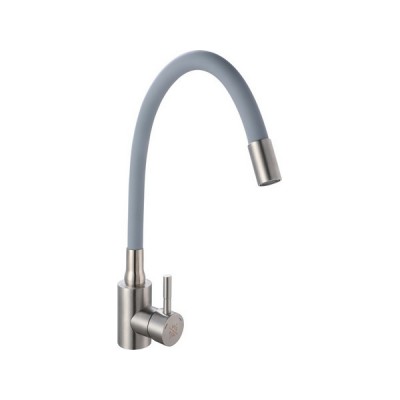 Смеситель Handmade SUS124GY-016F, серый/нерж.сталь Смеситель Handmade SUS124GY-016F, серый/нерж.сталь