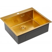 Мойка Paulmark Isar PM805951-BG, брашированное золото
