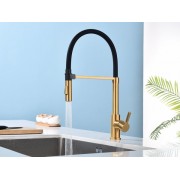 Смеситель Paulmark Halt Ha214021-BG, брашированное золото