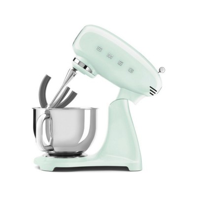Планетарный миксер SMEG SMF03PGEU пастельный зеленый Планетарный миксер SMEG SMF03PGEU пастельный зеленый