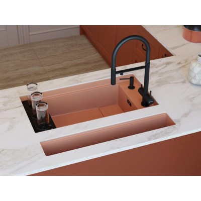 Смеситель Omoikiri Kanto-GB-BL латунь/графит/черный (4994356) Смеситель Omoikiri Kanto-GB-BL латунь/графит/черный (4994356)