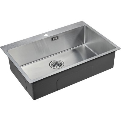 Мойка Paulmark Saar PM807551-BS, брашированная нерж. сталь Мойка Paulmark Saar PM807551-BS, брашированная нерж. сталь