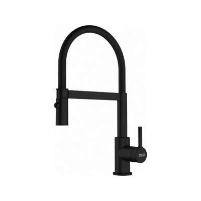 Смеситель Franke Lina Semi-pro, черный матовый (115.0725.838) Смеситель Franke Lina Semi-pro, черный матовый (115.0725.838)