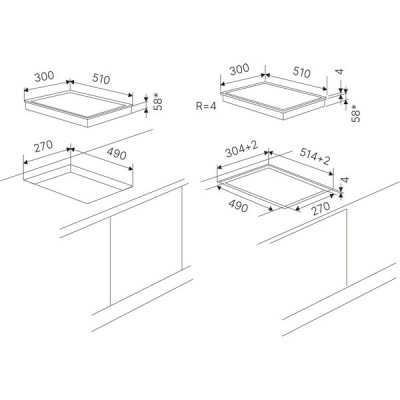 Варочная панель Kuppersbusch VKE 3350.0 SR электрическая Варочная панель Kuppersbusch VKE 3350.0 SR электрическая