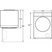 Стиральная машина MAUNFELD MFWM148WH03