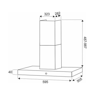 Вытяжка EXITEQ EX-1096 black Вытяжка EXITEQ EX-1096 black