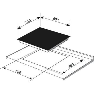 Варочная панель Brandt BPV1641B электрическая Варочная панель Brandt BPV1641B электрическая