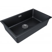 Мойка Paulmark Lumi 74uni LU74-BLM, черный металлик