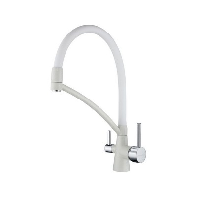 Смеситель Paulmark Siegen Si213111-331, белый/хром Смеситель Paulmark Siegen Si213111-331, белый/хром