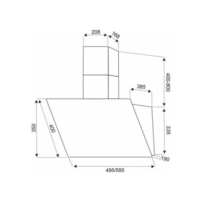 Вытяжка EXITEQ EX-1156 white Вытяжка EXITEQ EX-1156 white