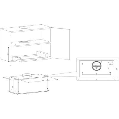 Вытяжка Kuppersberg INPUSH 60 B Вытяжка Kuppersberg INPUSH 60 B