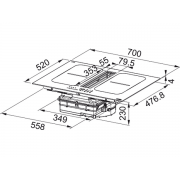 Варочная панель Franke FSM 7081R HI (340.0705.338) индукционная
