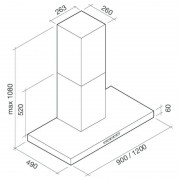 Вытяжка Falmec PLANE NRS 90