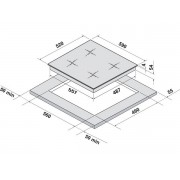 Варочная панель KRONA GENESIS 60 BL G2 индукционная