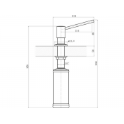 Дозатор Florentina Марко брауни