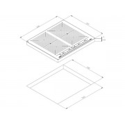 Варочная панель Teka IZF 64600 MSP BLACK (112500035) индукционная