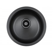 Мойка Paulmark Werra PM404646-GM, вороненая сталь