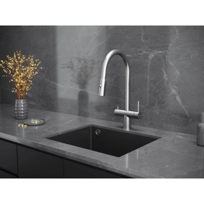 Смеситель Kuchenstern BRUNN-FS нержавеющая сталь Смеситель Kuchenstern BRUNN-FS нержавеющая сталь