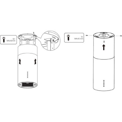 Вытяжка MEFERI TUBE35IX ISLA ULTRA Вытяжка MEFERI TUBE35IX ISLA ULTRA