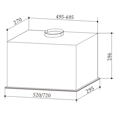 Вытяжка EXITEQ EX-1286 black Вытяжка EXITEQ EX-1286 black