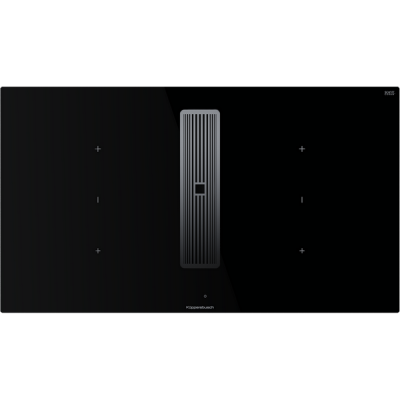 Варочная панель Kuppersbusch KMI 9350.0 SR Silver Chrome индукционная с вытяжкой Варочная панель Kuppersbusch KMI 9350.0 SR Silver Chrome индукционная с вытяжкой