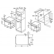 Духовой шкаф MAUNFELD AMCO458GB компактный