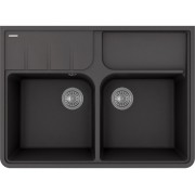 Мойка Florentina Вилладжио антрацит