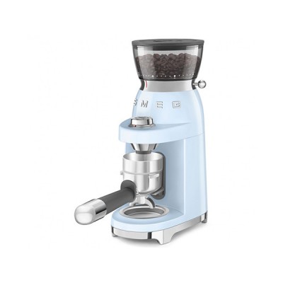 Кофемолка SMEG CGF03PBEU пастельный голубой Кофемолка SMEG CGF03PBEU пастельный голубой