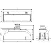 Вытяжка Falmec BUILT-IN BURANO 70 WH