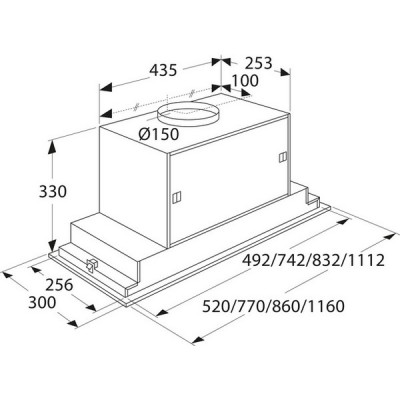 Вытяжка ASKO CC4527S Вытяжка ASKO CC4527S