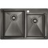 Мойка Paulmark Berman PM517851-GM, вороненая сталь Мойка Paulmark Berman PM517851-GM, вороненая сталь