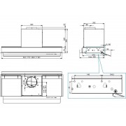 Вытяжка Falmec VIRGOLA NO-DROP TOUCH 120 BLACK