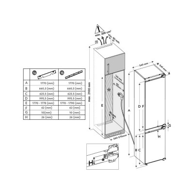 Холодильник Exiteq EXR-203 встраиваемый Холодильник Exiteq EXR-203 встраиваемый