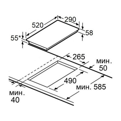 Варочная панель MAUNFELD AVI3022BK индукционная Варочная панель MAUNFELD AVI3022BK индукционная