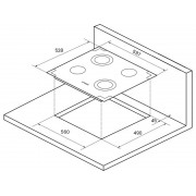 Варочная панель Kuppersberg FA60RC электрическая