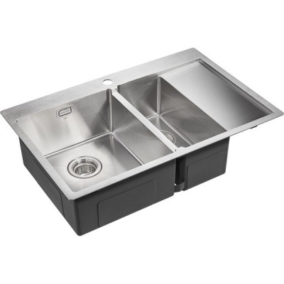 Мойка Paulmark Union PM537851-BSL, брашированная нерж. сталь Мойка Paulmark Union PM537851-BSL, брашированная нерж. сталь