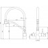 Смеситель Arona ARM 305 SATIN нержавеющая сталь Смеситель Arona ARM 305 SATIN нержавеющая сталь