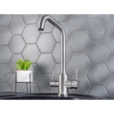 Смеситель Handmade SUS124-017F-015, нерж.сталь Смеситель Handmade SUS124-017F-015, нерж.сталь