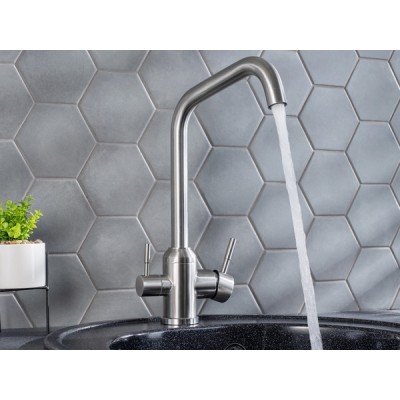 Смеситель Handmade SUS124-017F-015, нерж.сталь Смеситель Handmade SUS124-017F-015, нерж.сталь