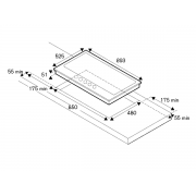 Варочная панель Bertazzoni P905LPROGNE газовая
