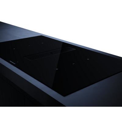 Варочная панель Kuppersbusch KMI 9350.0 SR Black Chrome индукционная с вытяжкой Варочная панель Kuppersbusch KMI 9350.0 SR Black Chrome индукционная с вытяжкой