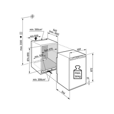 Холодильник Liebherr IRbi 3951-22 001 встраиваемый Холодильник Liebherr IRbi 3951-22 001 встраиваемый