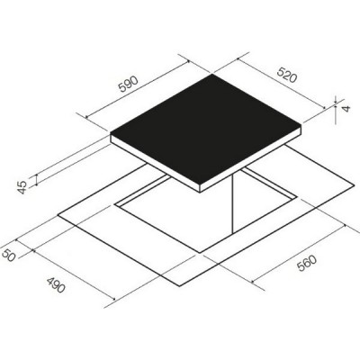 Варочная панель Pando PI-3300 AirLink индукционная Варочная панель Pando PI-3300 AirLink индукционная