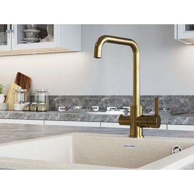 Смеситель Paulmark Logas Lo213021-BR, бронза Смеситель Paulmark Logas Lo213021-BR, бронза